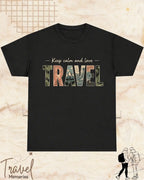 WanderScape Travel Cotton Tshirt
