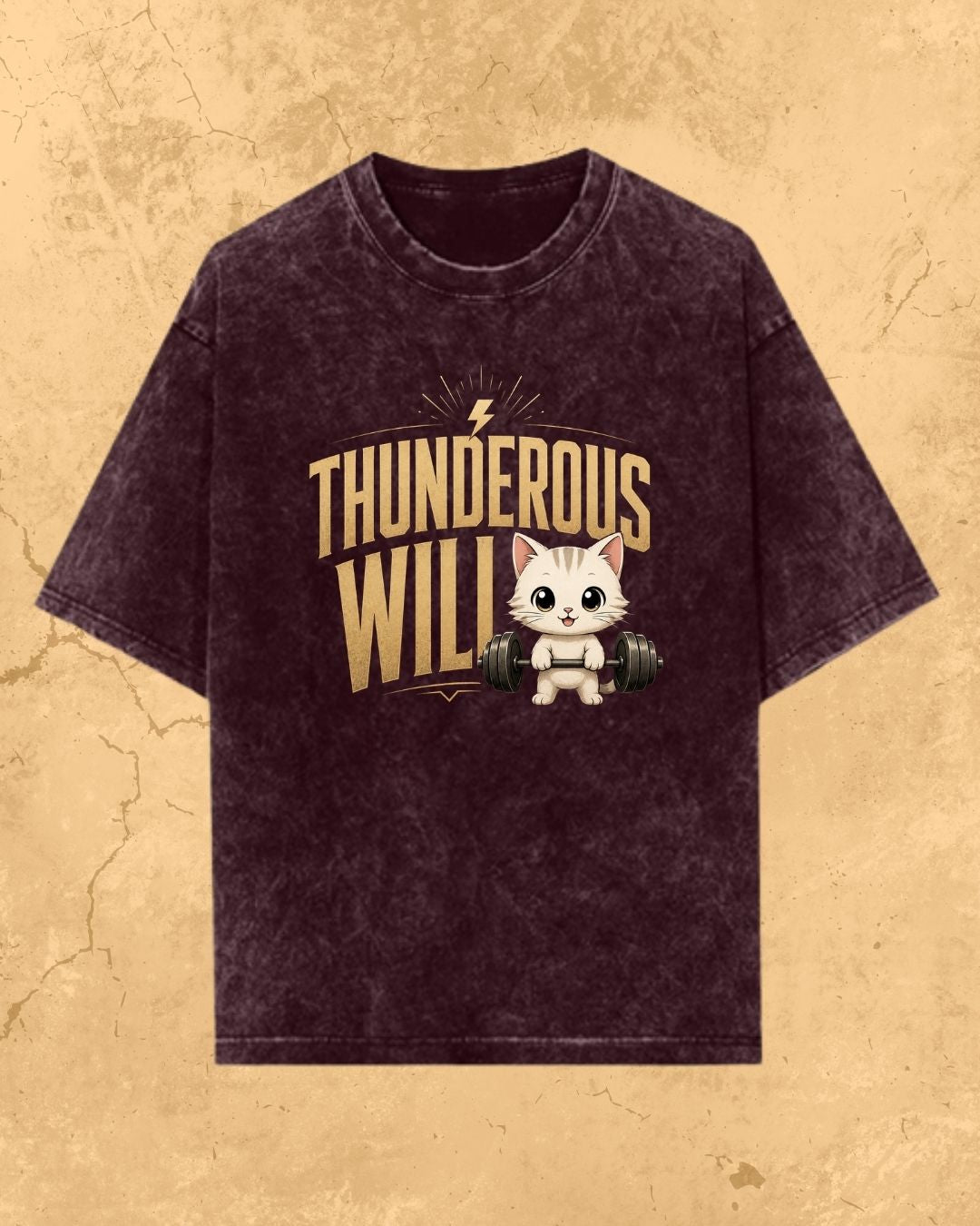 Meow Workout Cotton Tee