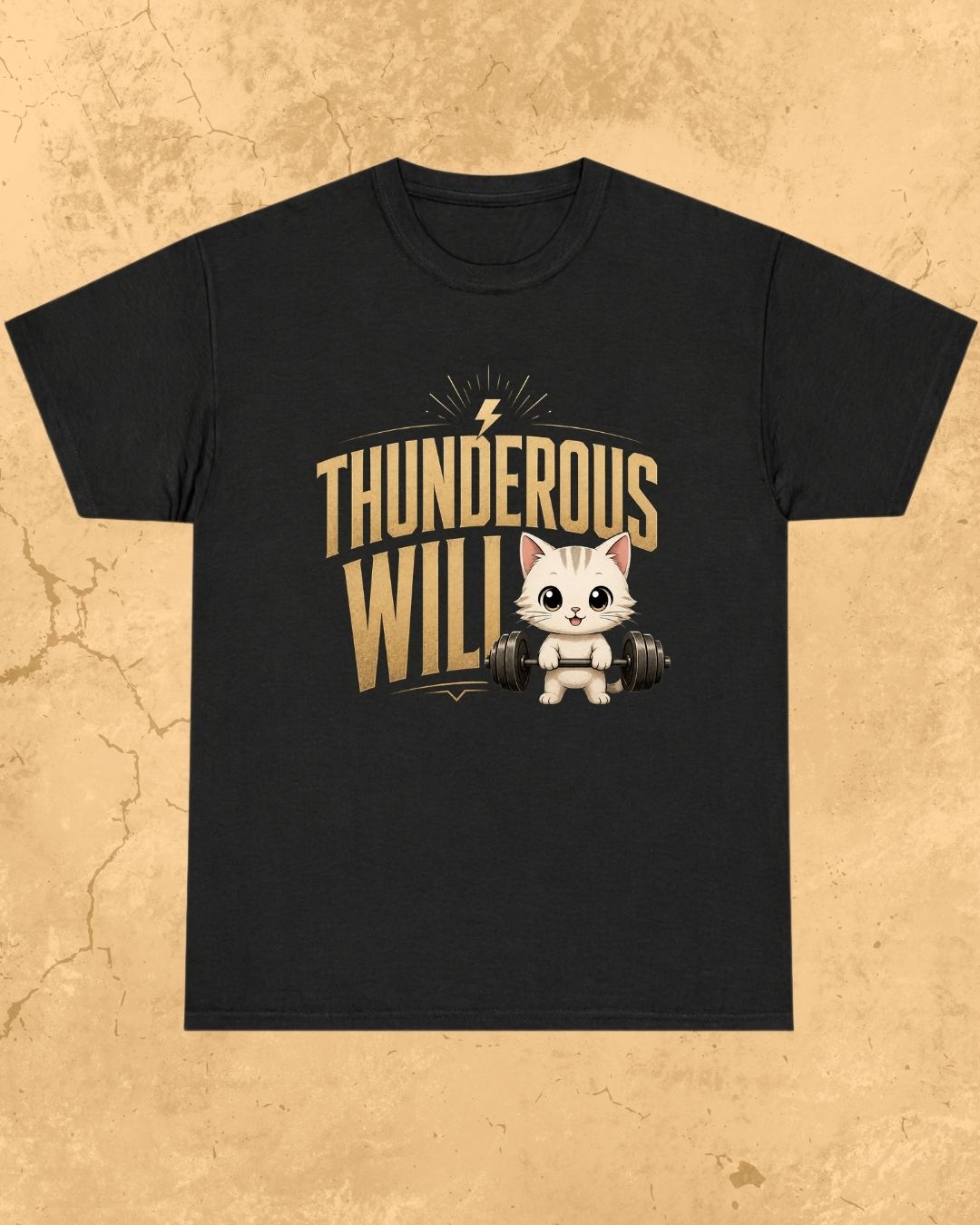 Meow Workout Cotton Tee