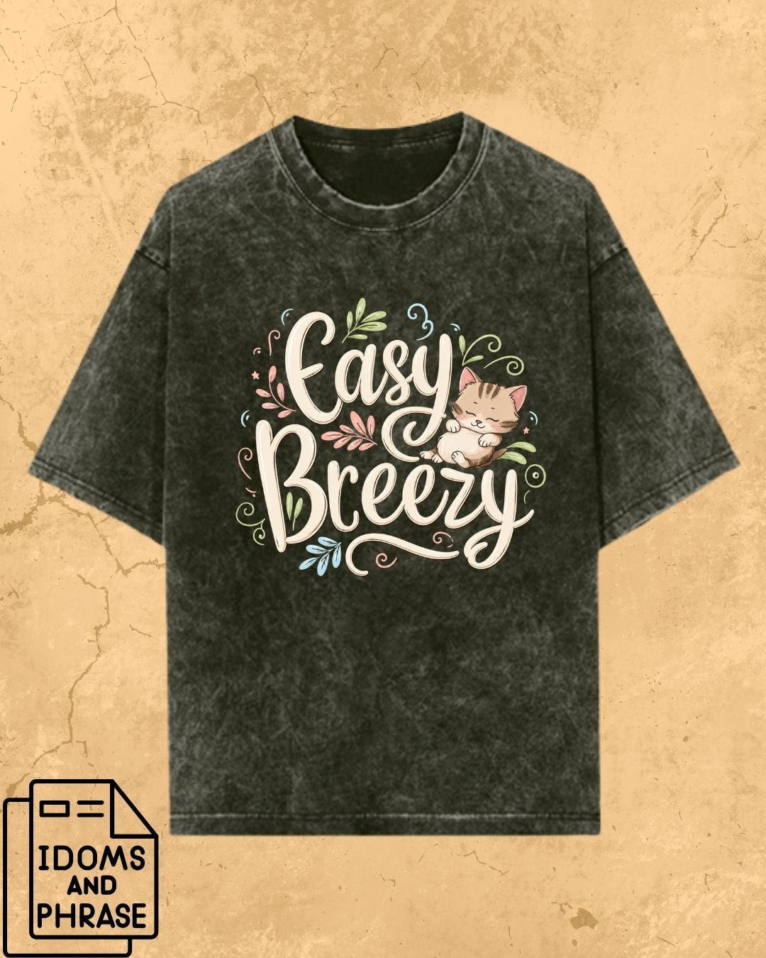 Idiom Whisker Cotton Tee