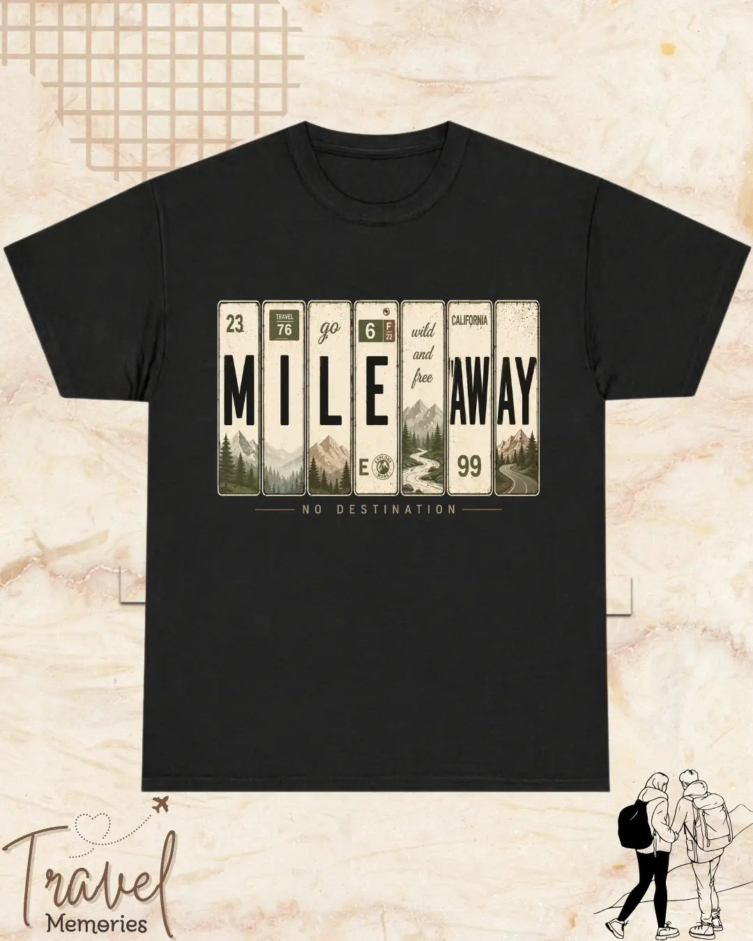 Raasta Roadtrip Travel Cotton Tshirt