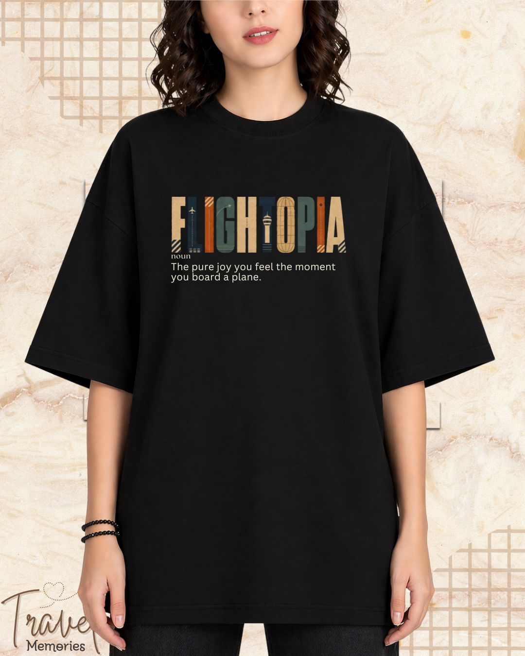 Travel Dictionary Cotton Tshirt