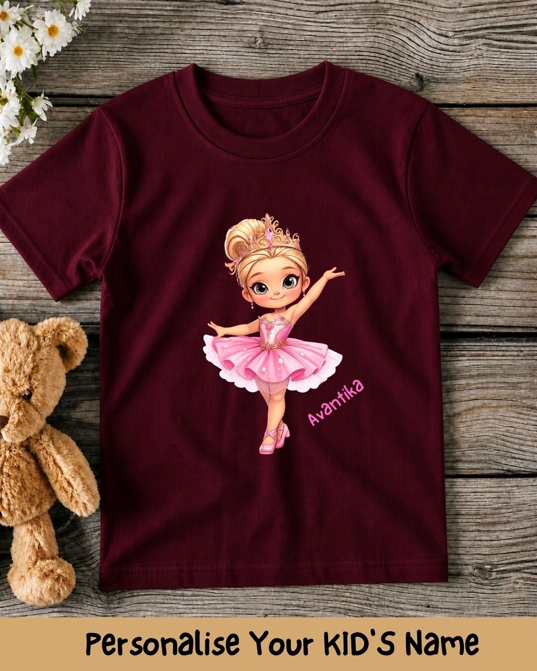 Princess Custom Kid Cotton Tee