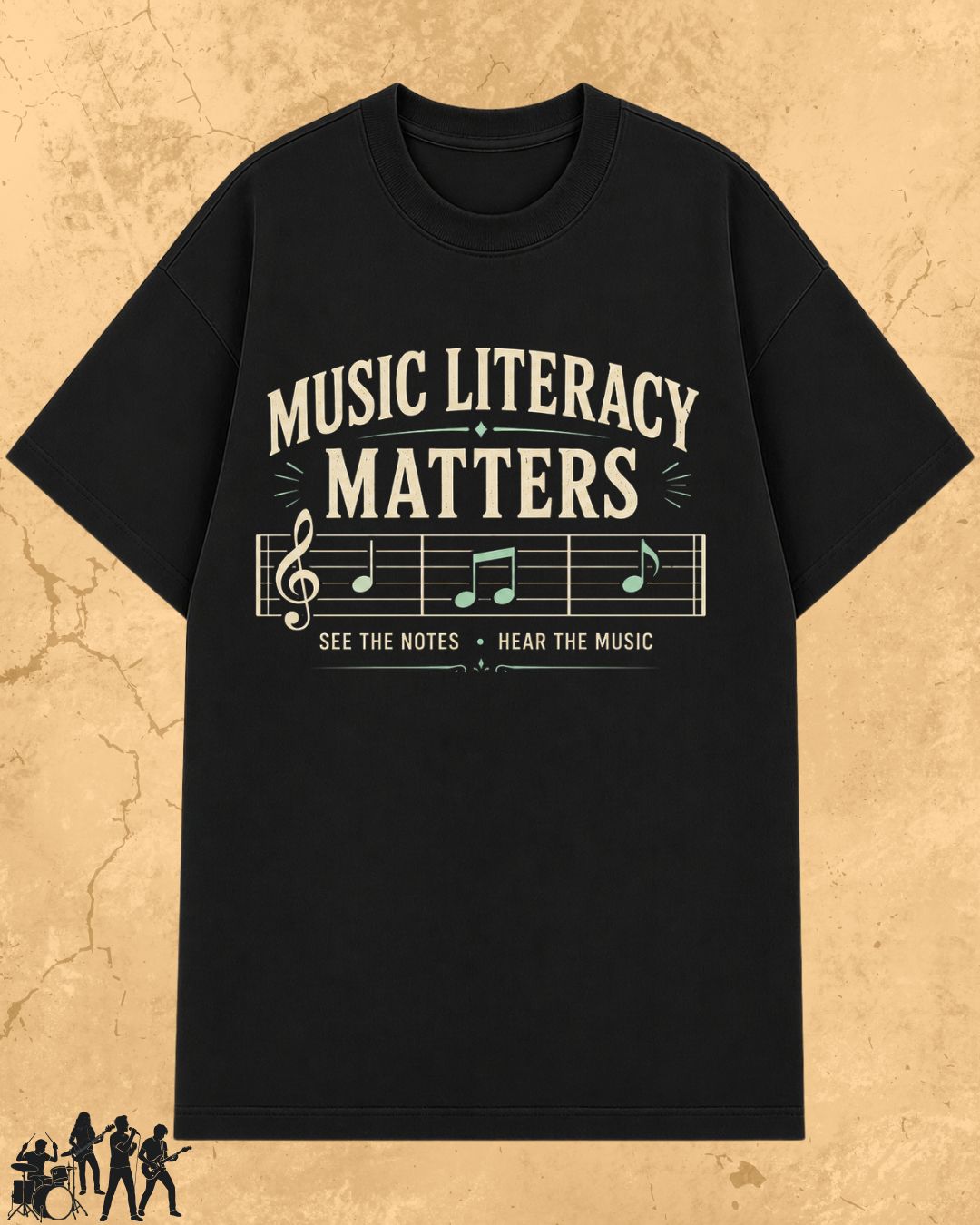 Music Literacy Matters Cotton T-Shirt
