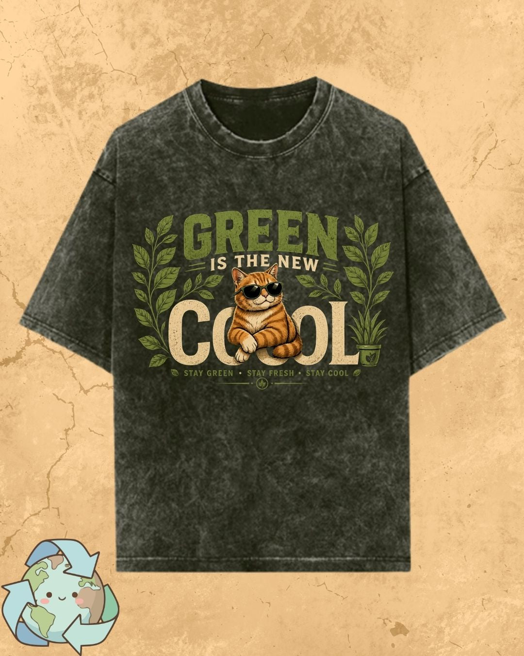 Purr Eco Life Cotton Tshirt