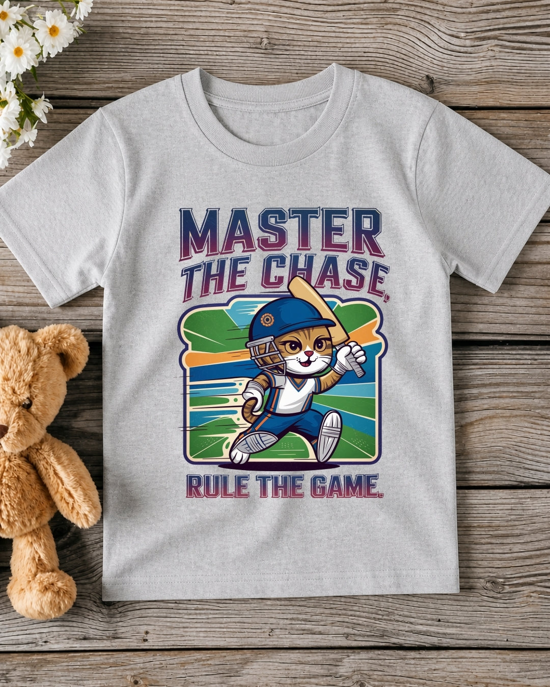 Master The Chase Kid Cotton Tshirt