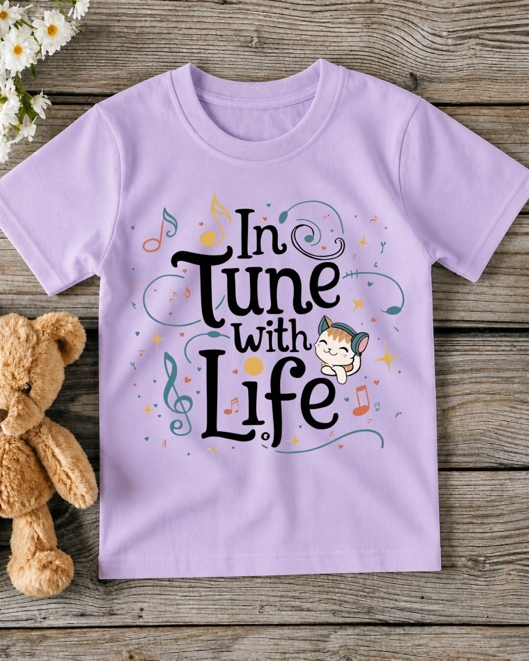 Music Kid Cotton Tee