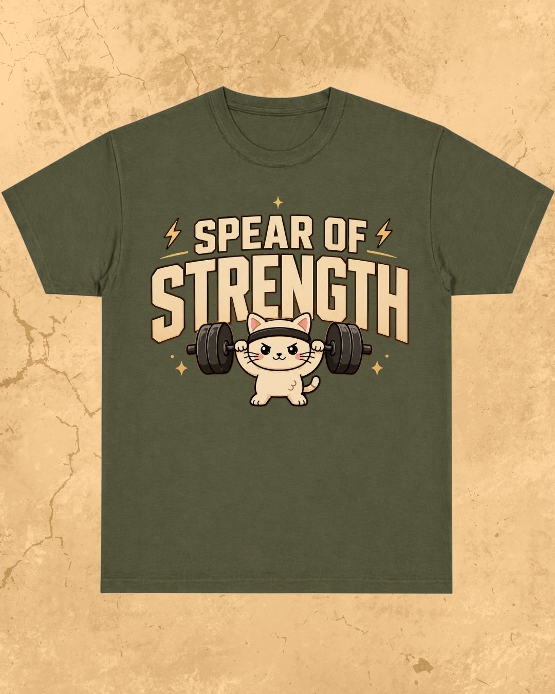 Meow Workout Cotton Tee