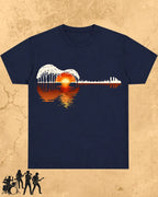 Guitar Relaxation Music Cotton T-Shirt