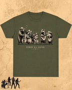 Folk Band Animals Music T-Shirt