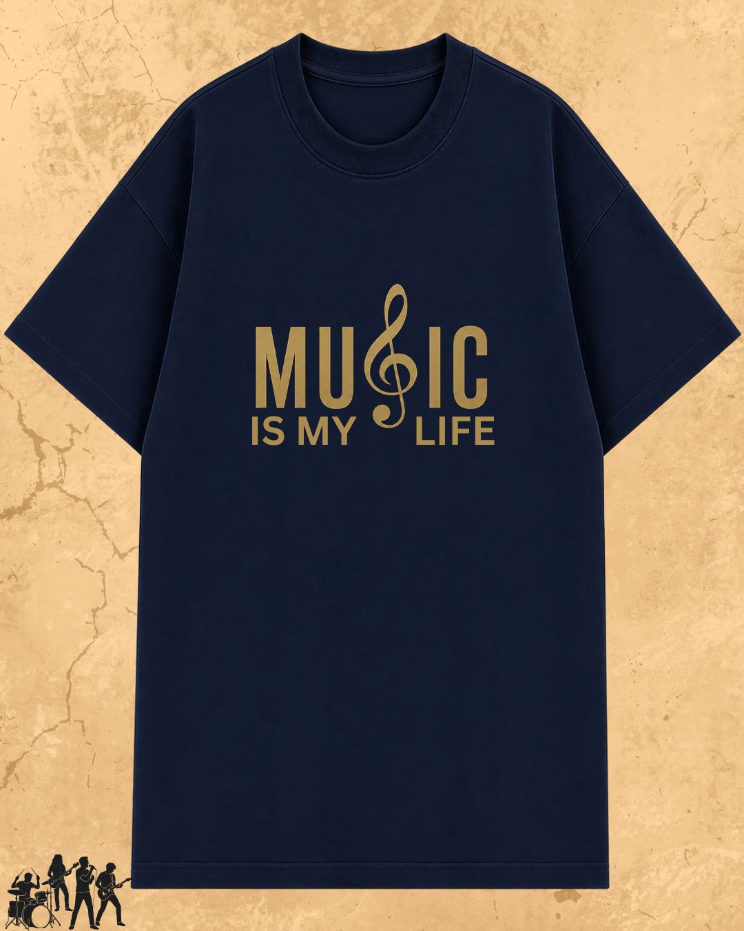 Music Cotton Tshirt