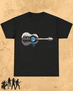 Guitar Relaxation Music Cotton T-Shirt