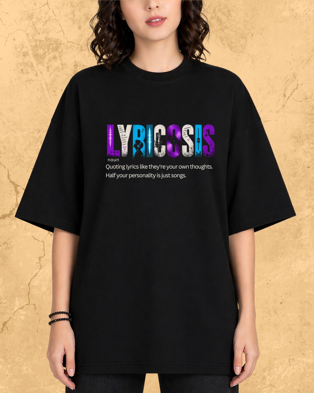 Hinglish Music Dictionary Cotton Tshirt