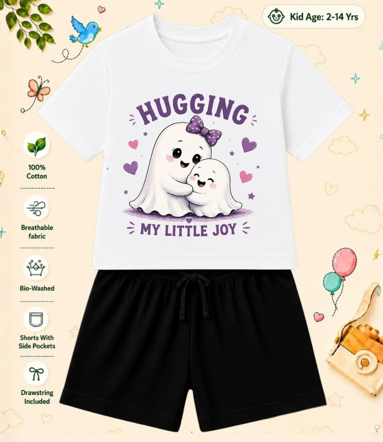 Mom - Dad Loving Kid Co-ord Set