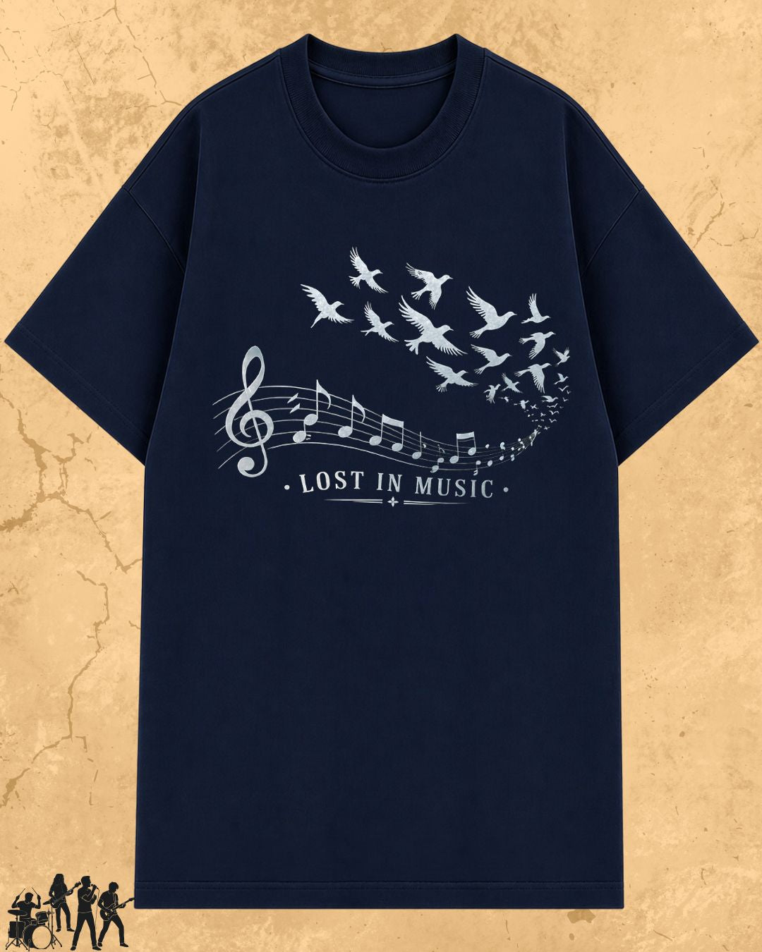 Music Freedom Cotton Tshirt