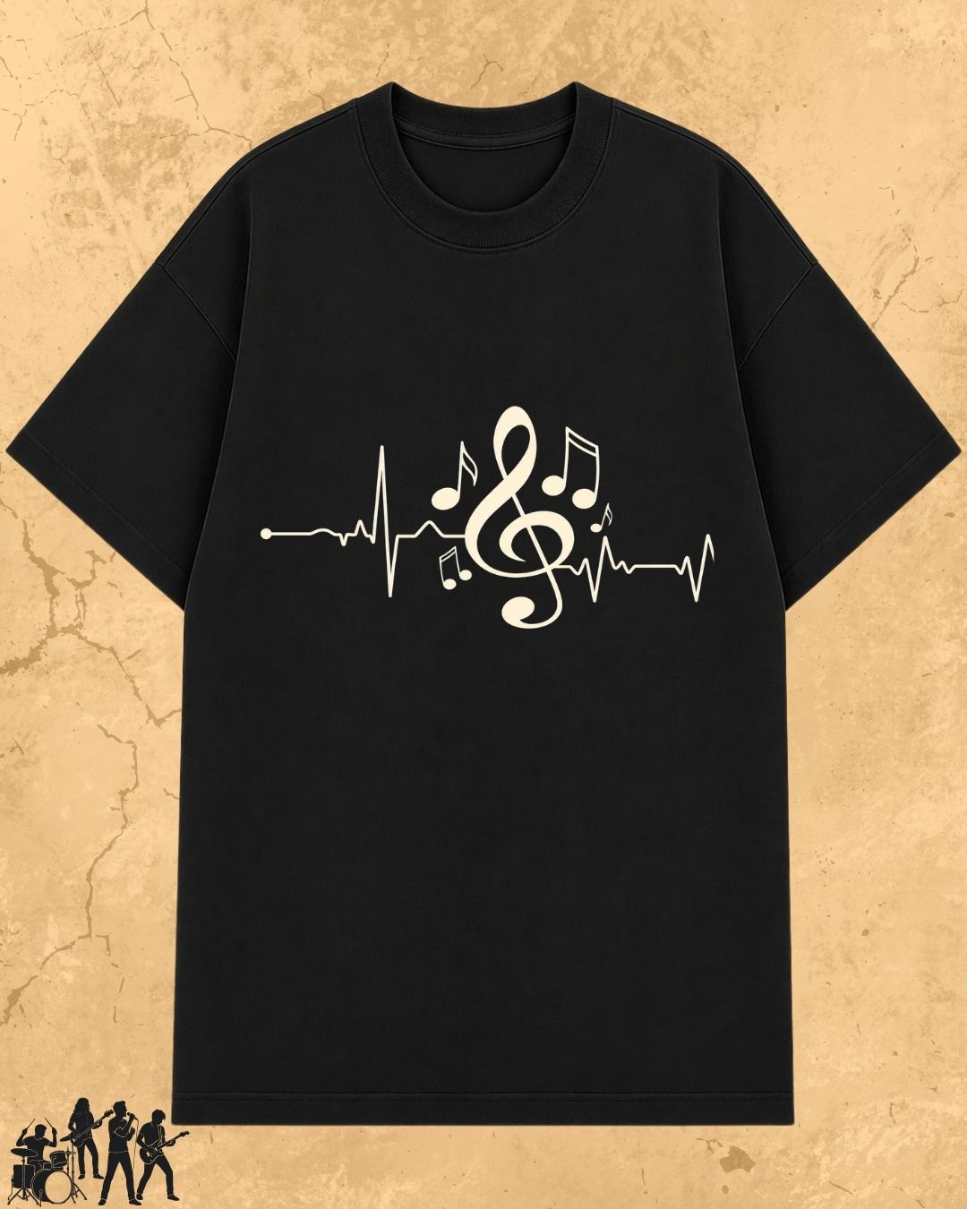 Soul Vibes Music Cotton T-Shirt