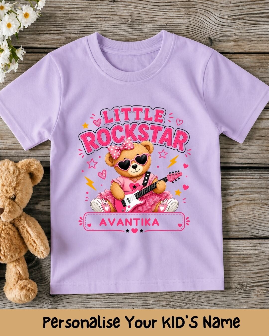 Rockstar Custom Kid's Cotton Tee