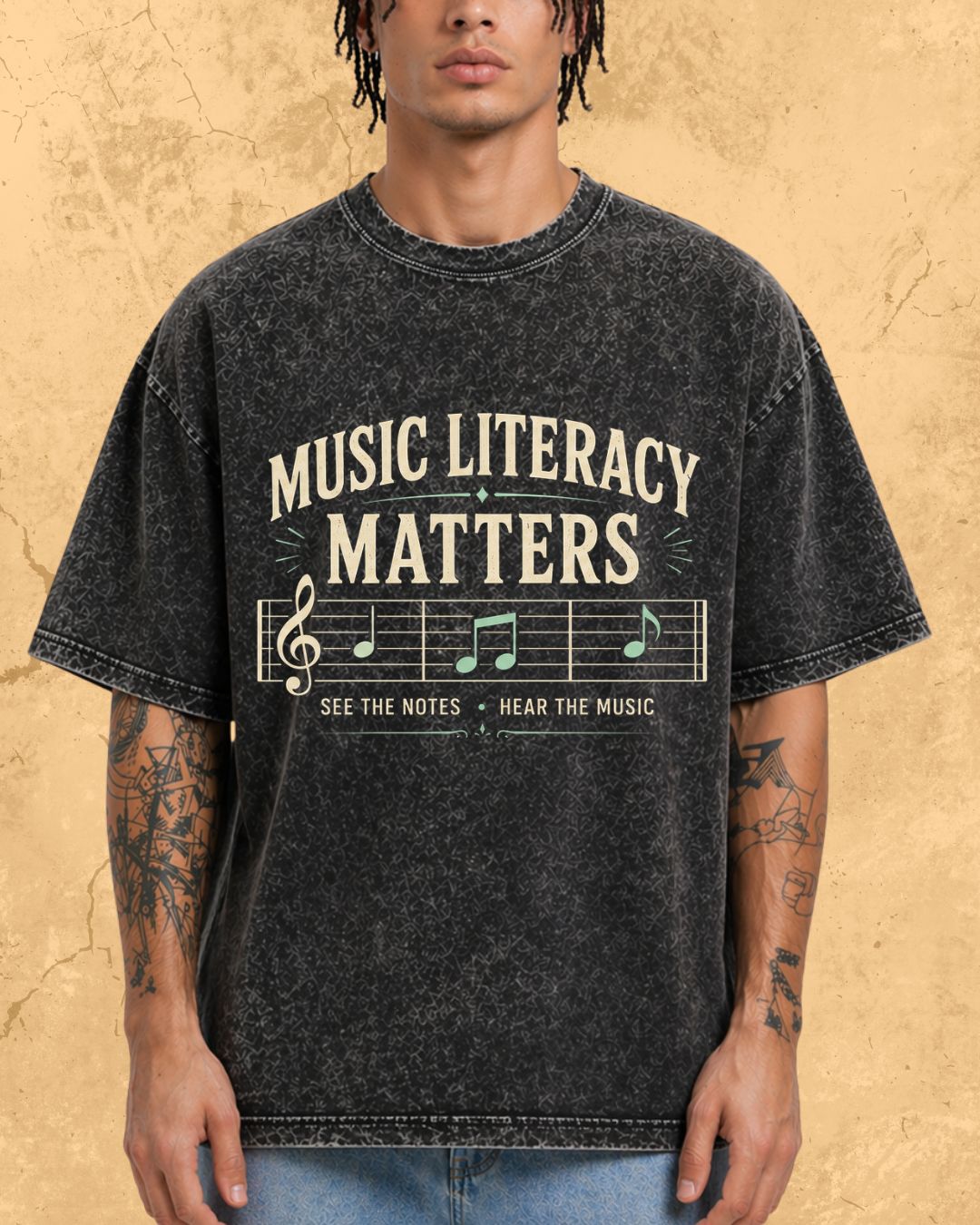 Music Literacy Matters Cotton T-Shirt