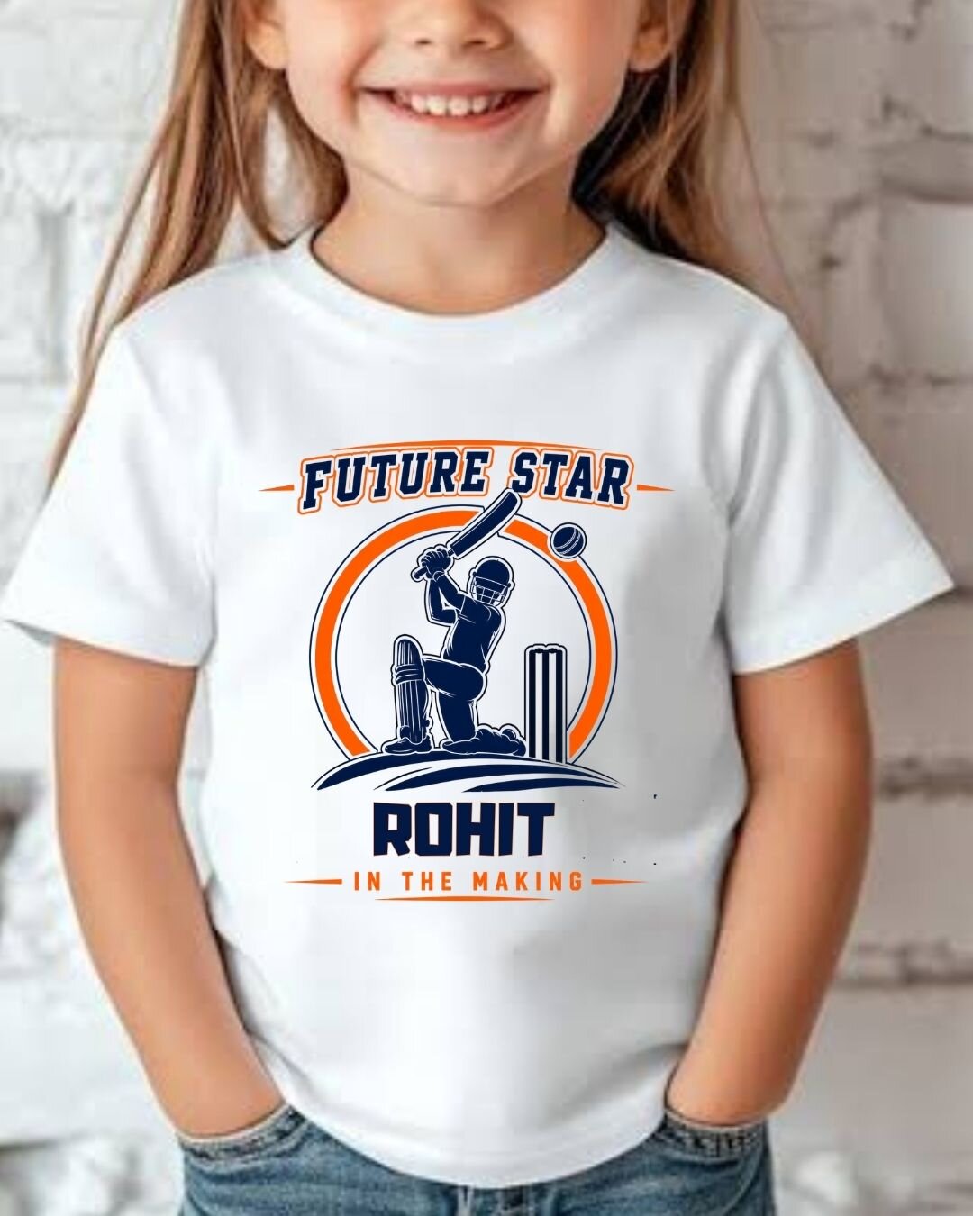 Future Sport Star Custom Kid Cotton Tee