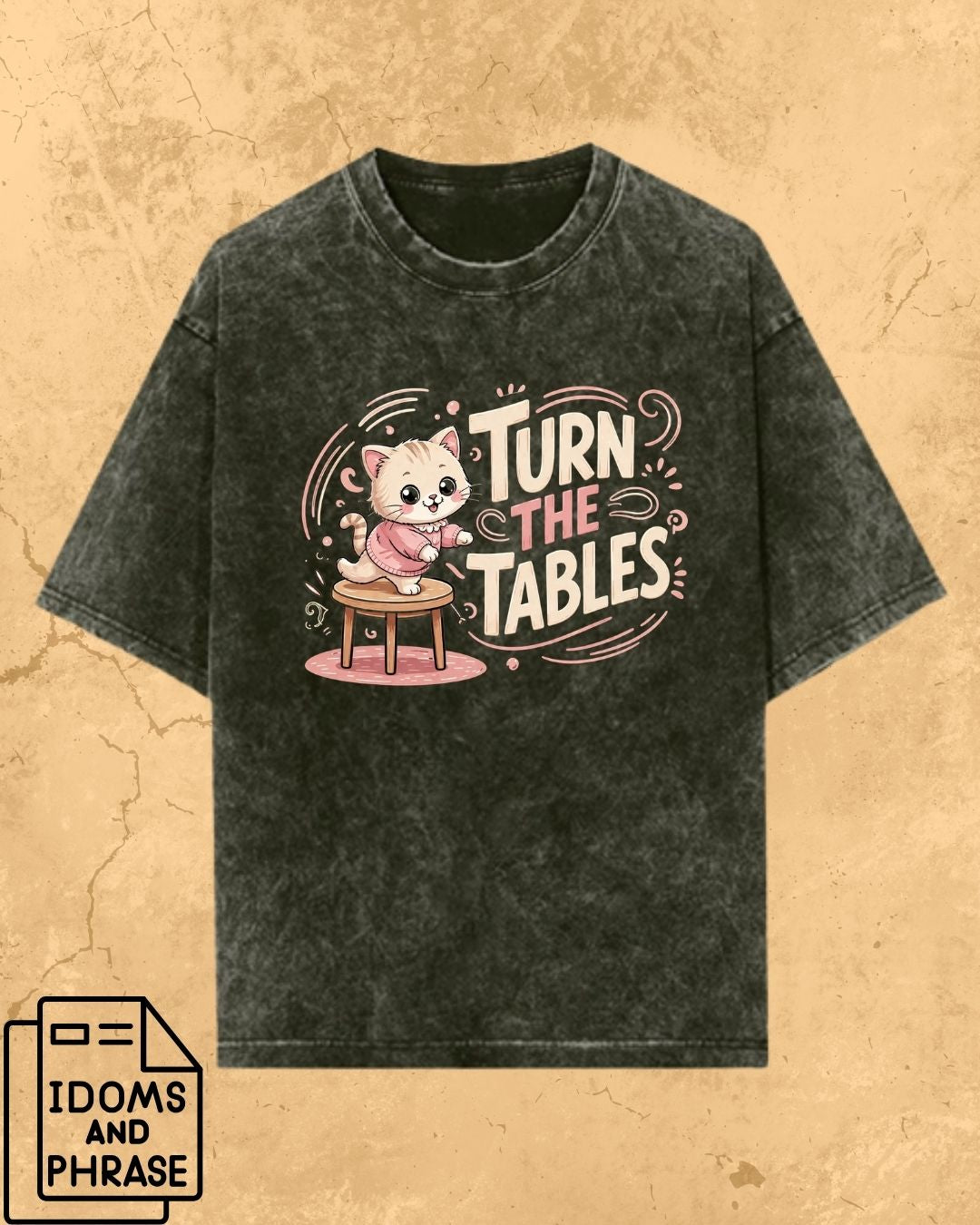 Idiom Whisker Cotton Tee