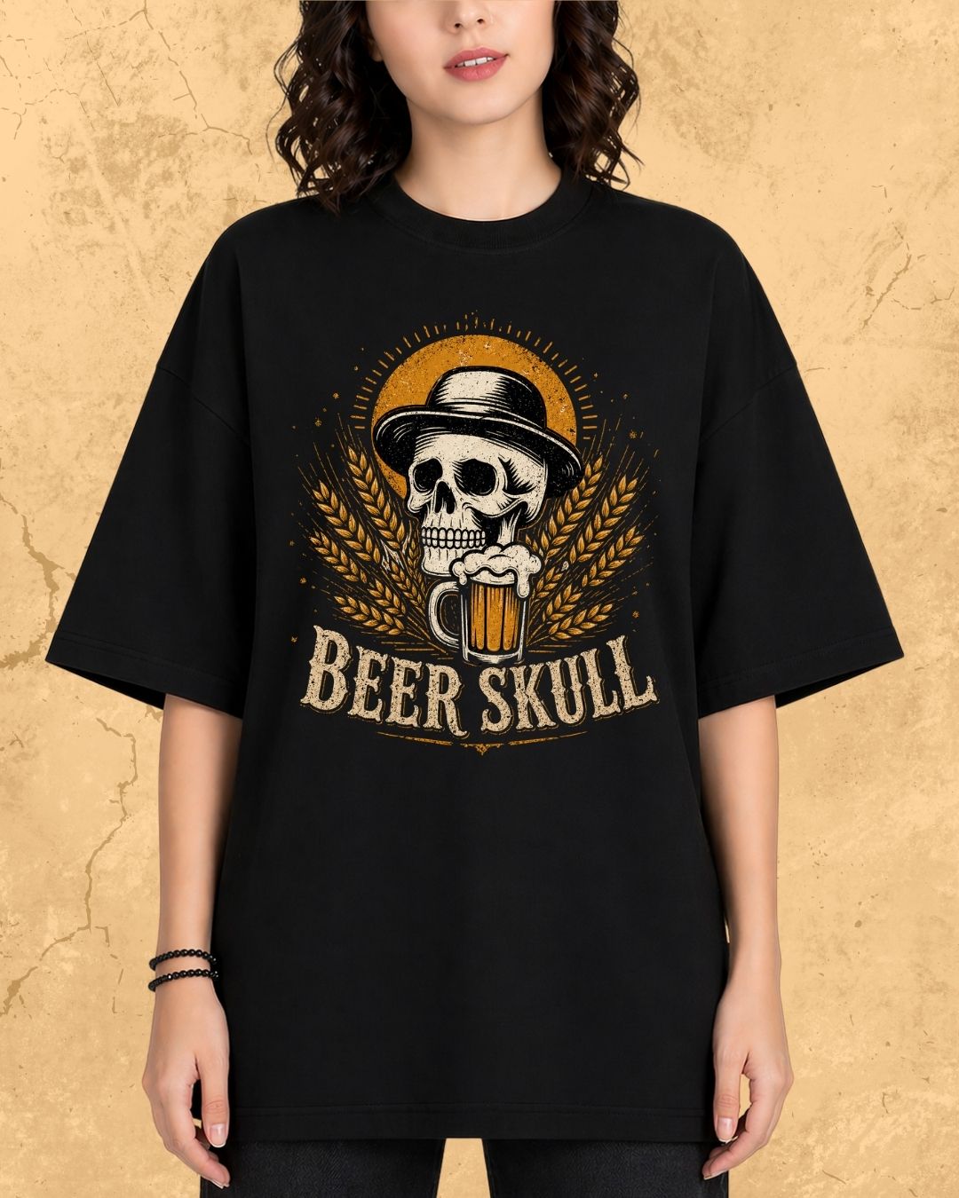 Skull Beer Party T-Shirt