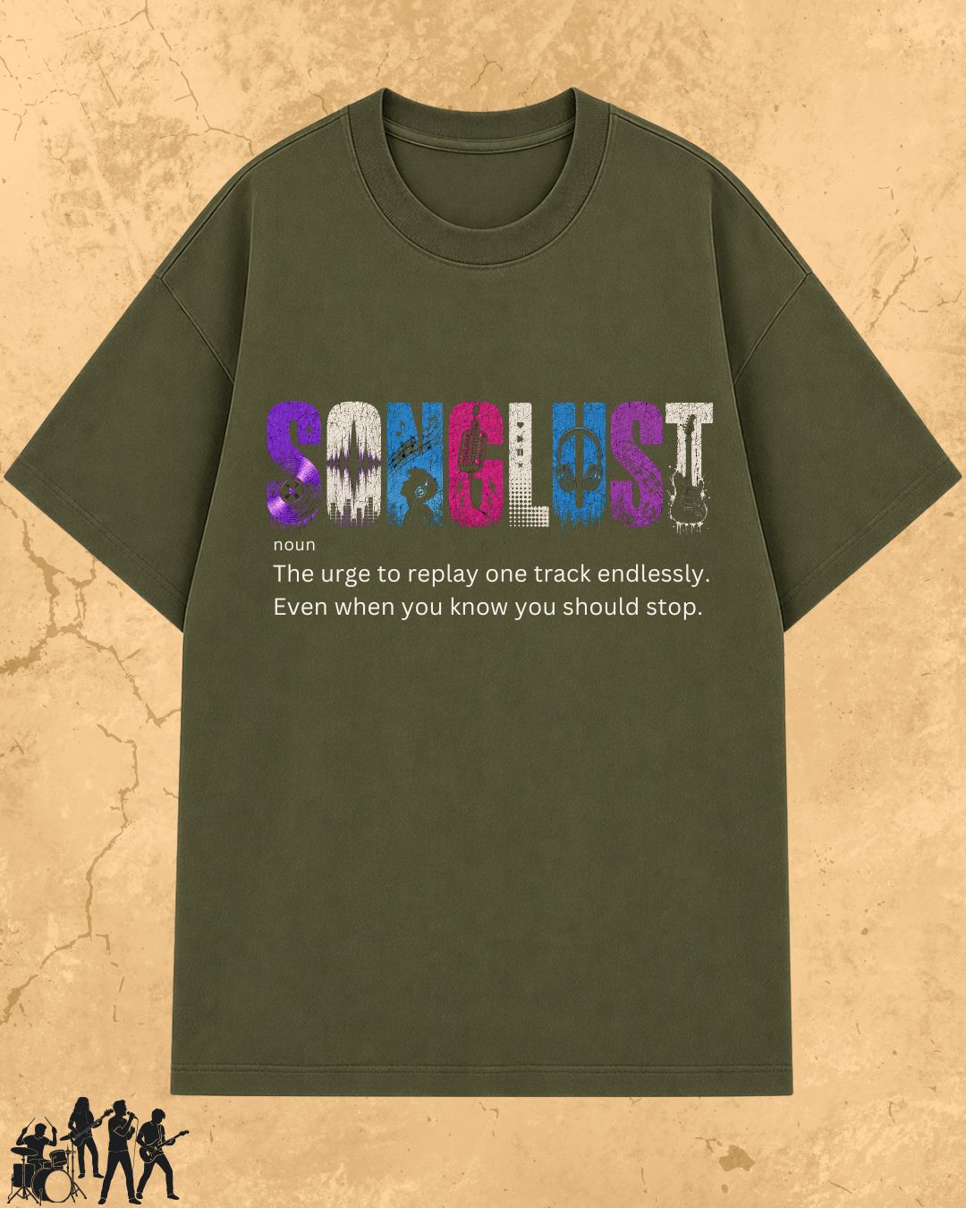 Hinglish Music Dictionary Cotton Tshirt