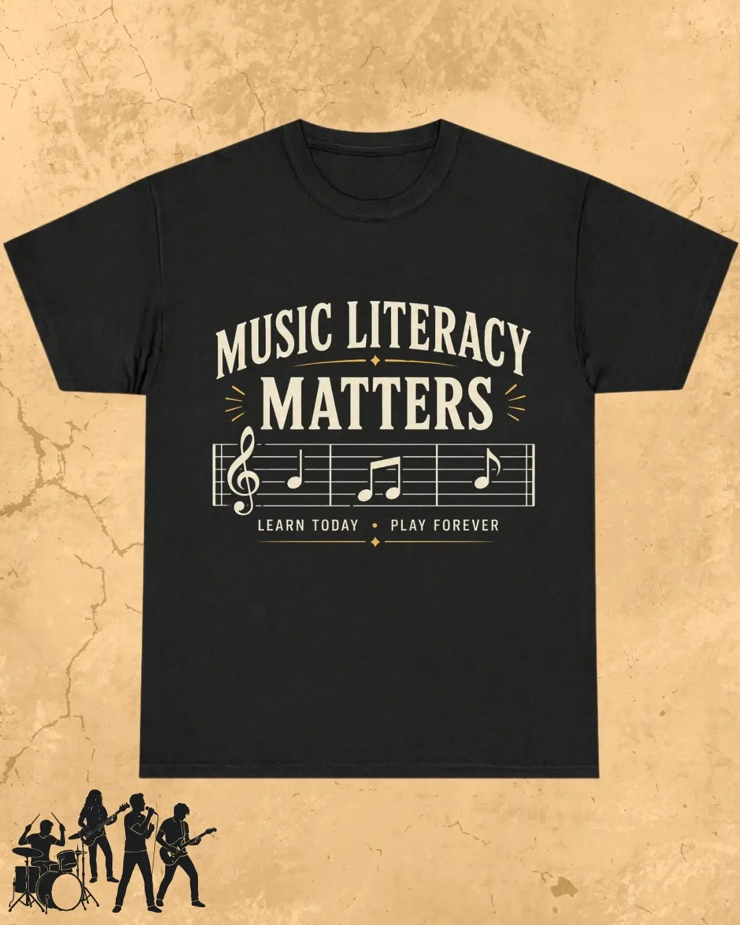 Music Literacy Matters Cotton T-Shirt