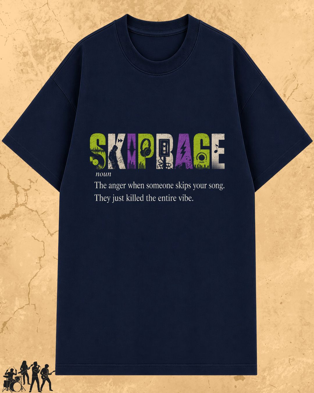 Music Dictionary Cotton Tshirt