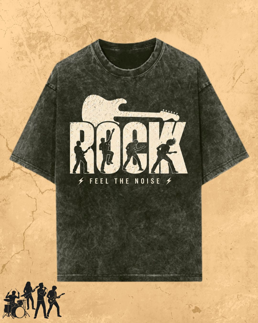 Rock Music Cotton Tshirt