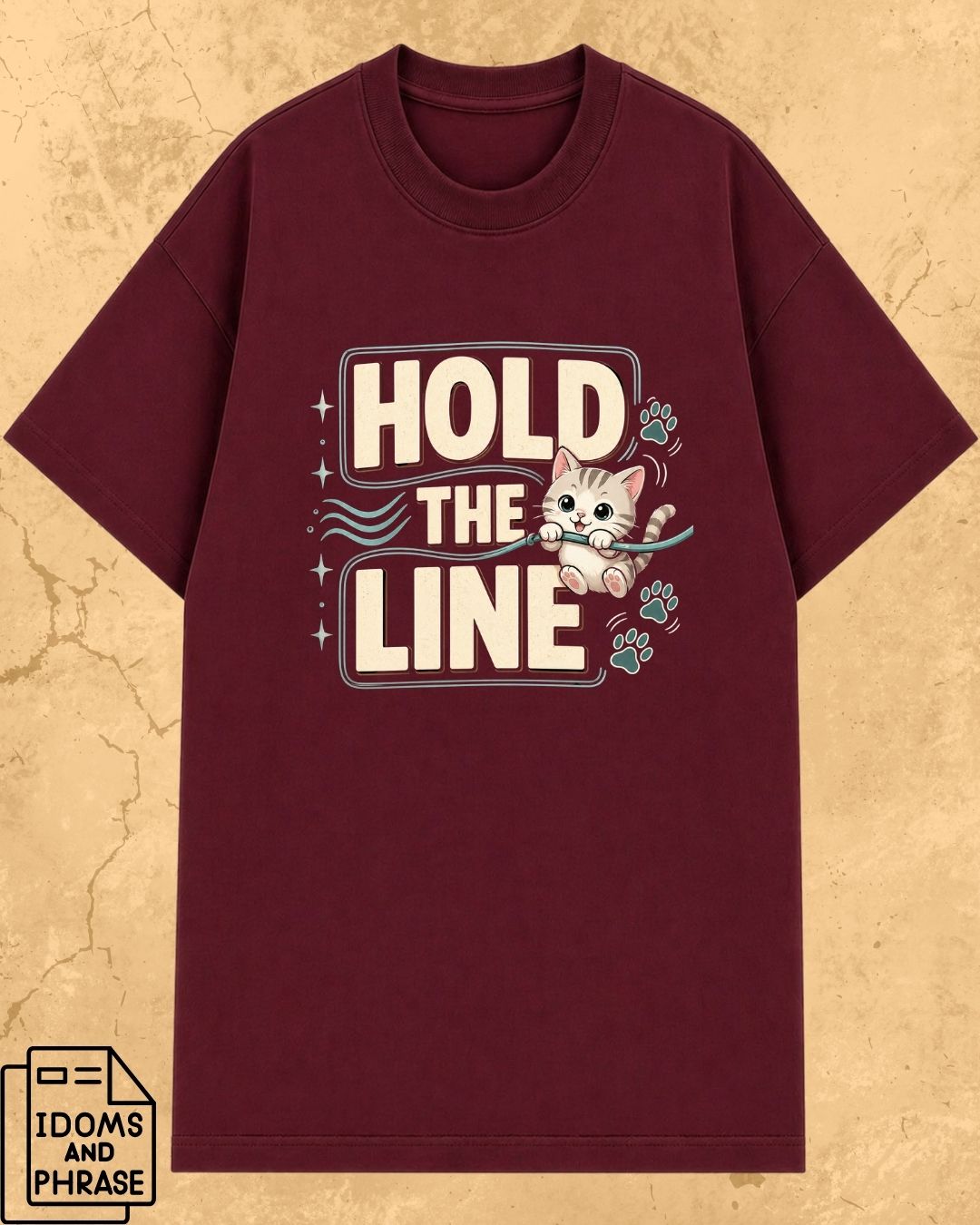 Idiom Whisker Cotton Tee