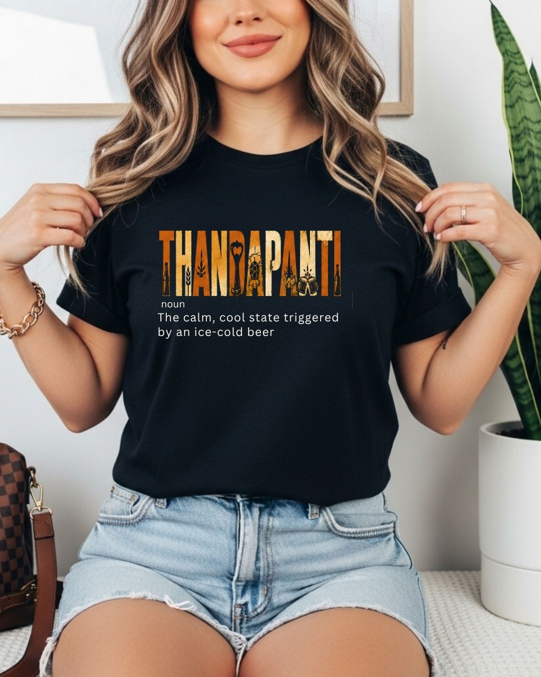 Hinglish Beer Dictionary Cotton Tshirt