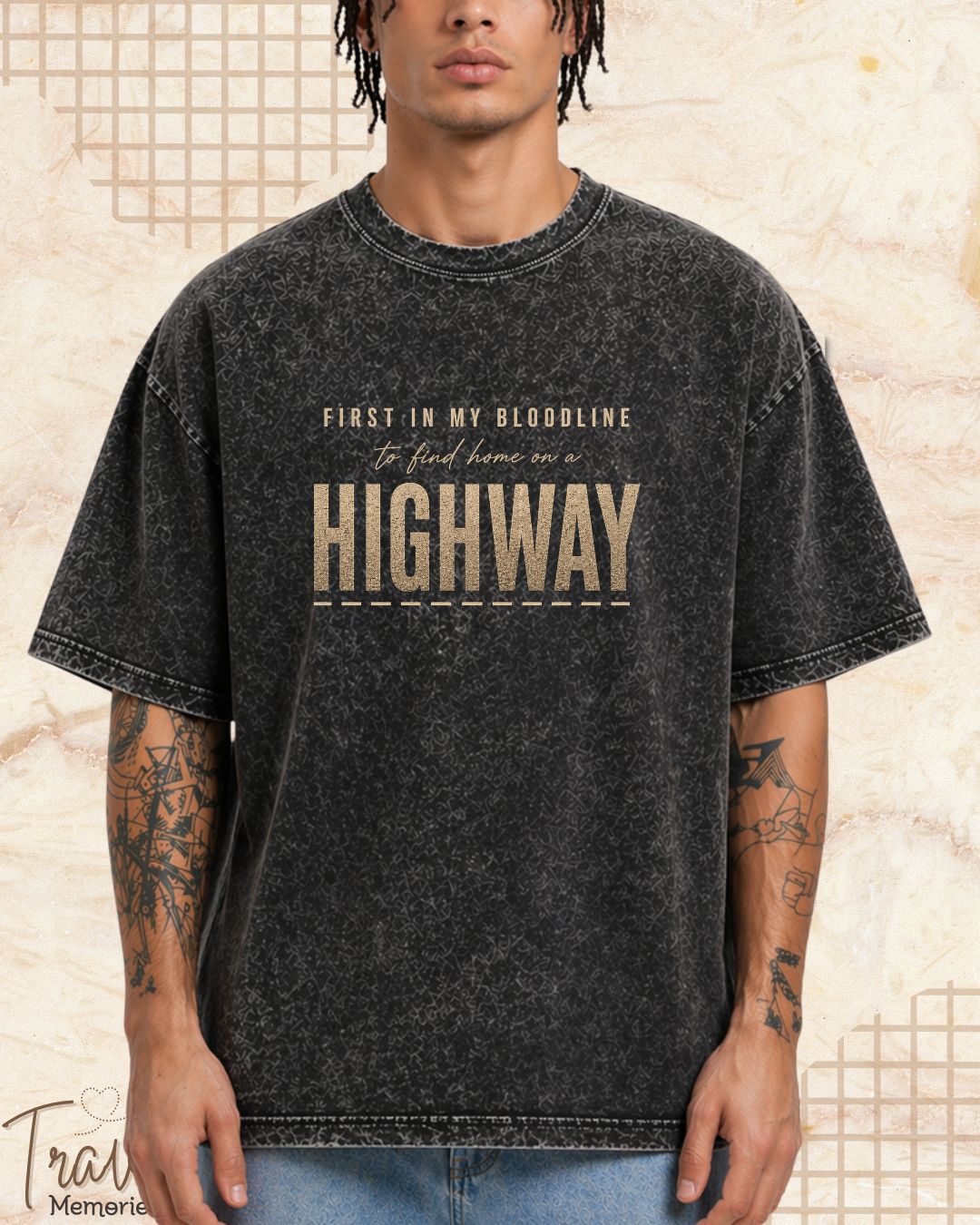 FIRST IN MY BLOODLINE Travel Cotton Tshirt