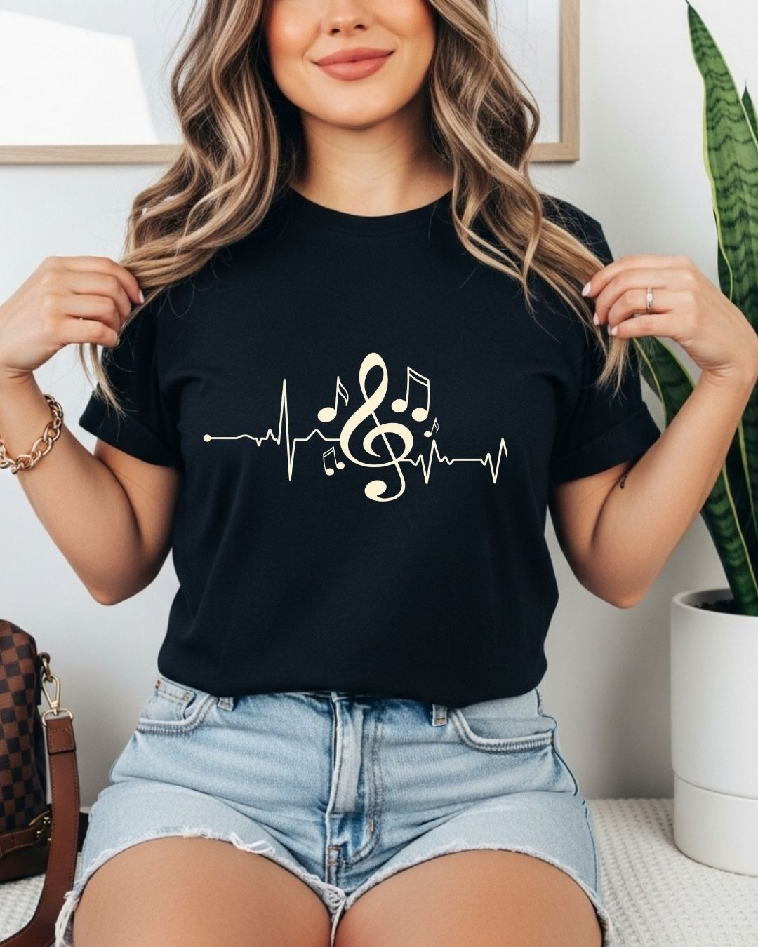 Soul Vibes Music Cotton T-Shirt