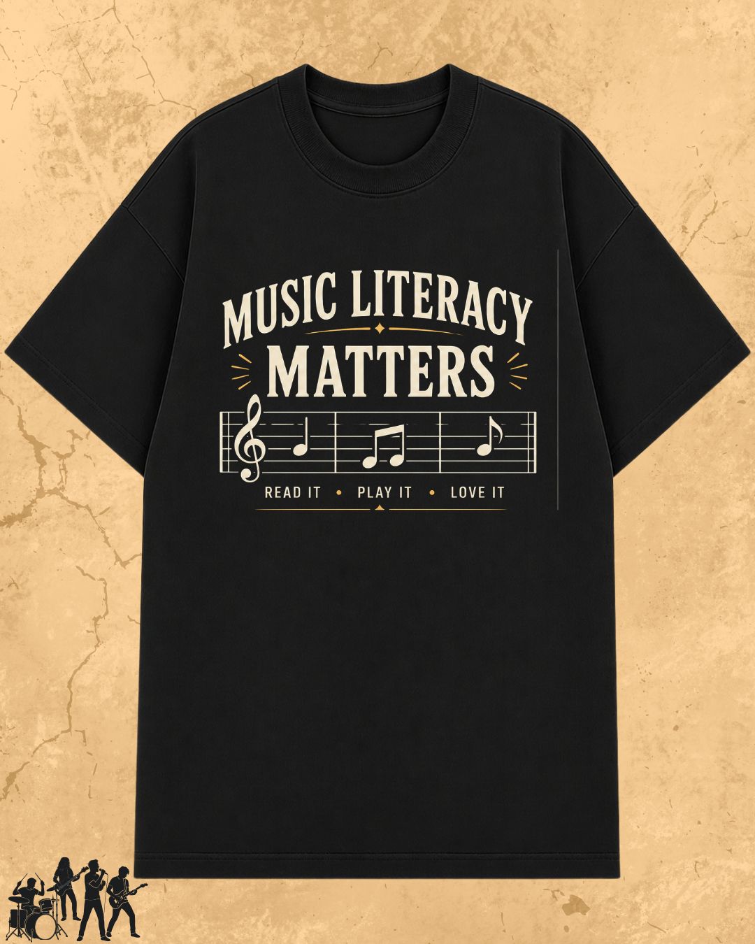 Music Literacy Matters Cotton T-Shirt