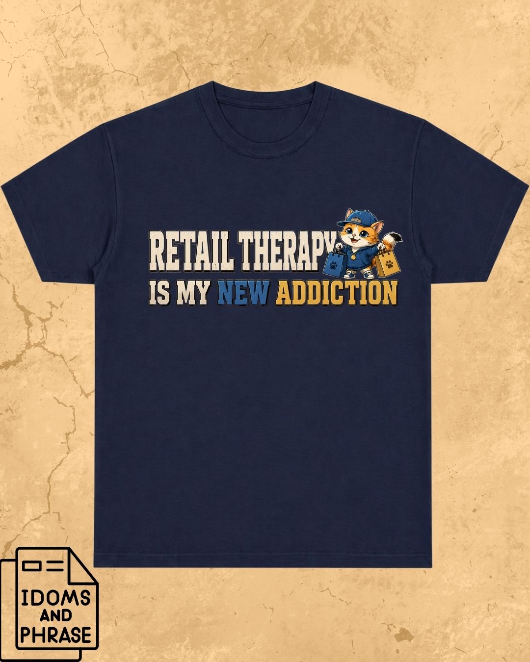 Idiom Whisker Cotton Tshirt