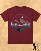 Mountain Reflection Cotton Tshirt