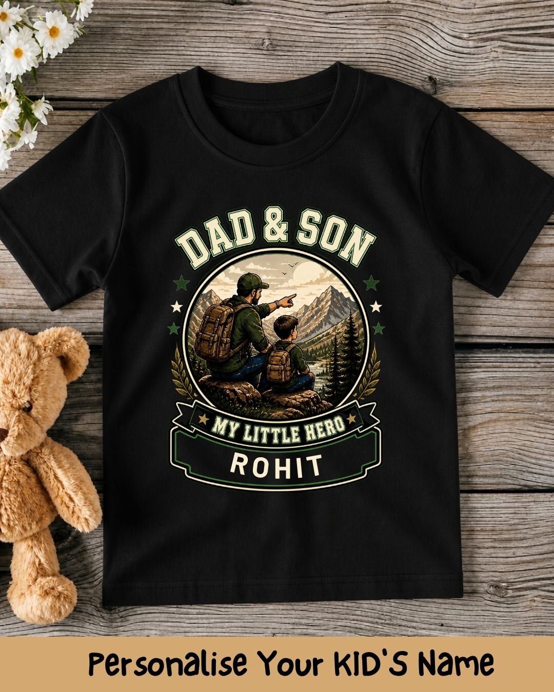 Family Bond Custom Kid's Cotton Tee