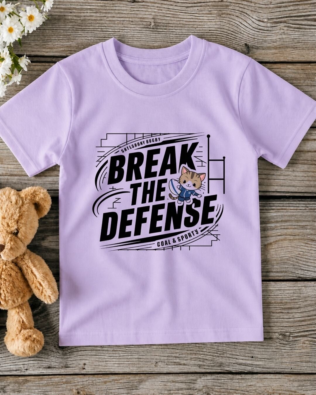Rugby Kid Cotton Tee