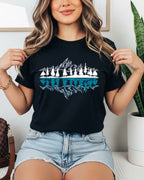 Mountain Reflection Cotton Tshirt