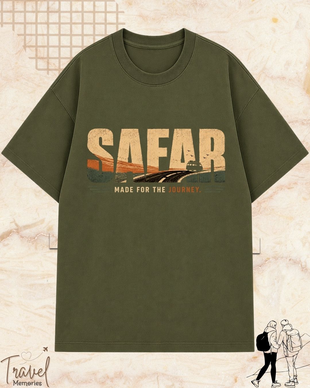 Dil Se Traveller Cotton Tshirt