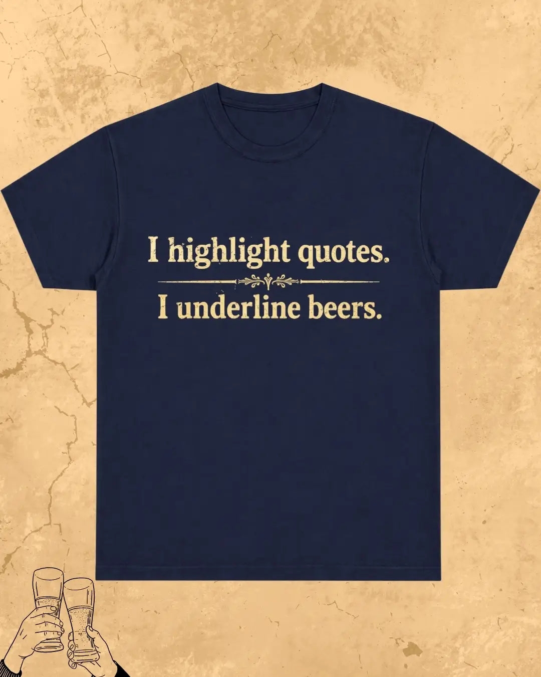 Beer Chemistry Pun Cotton Tshirt