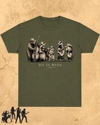 Folk Band Animals Music T-Shirt