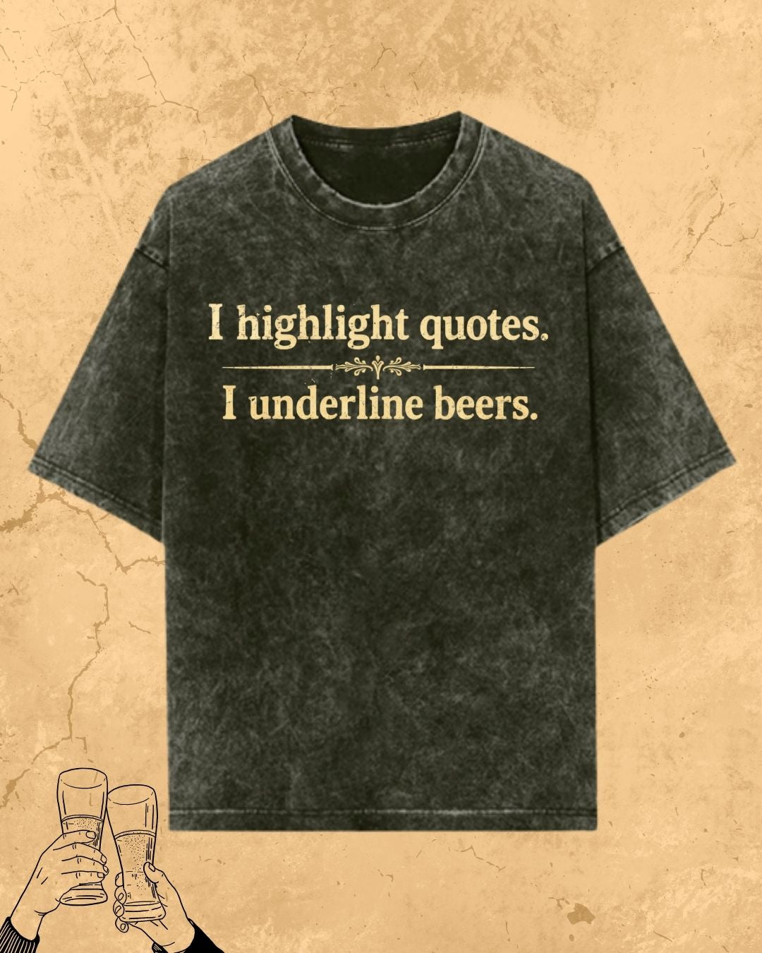 Beer Chemistry Pun Cotton Tshirt