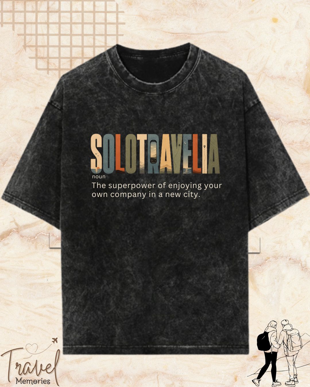 Travel Dictionary Cotton Tshirt