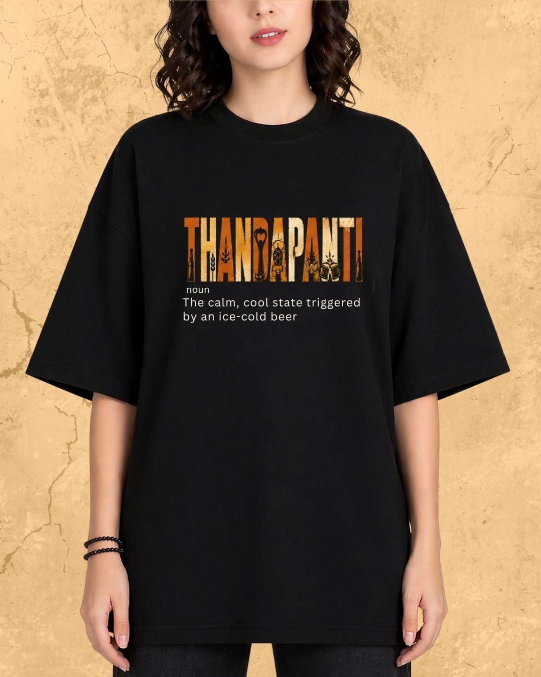 Hinglish Beer Dictionary Cotton Tshirt