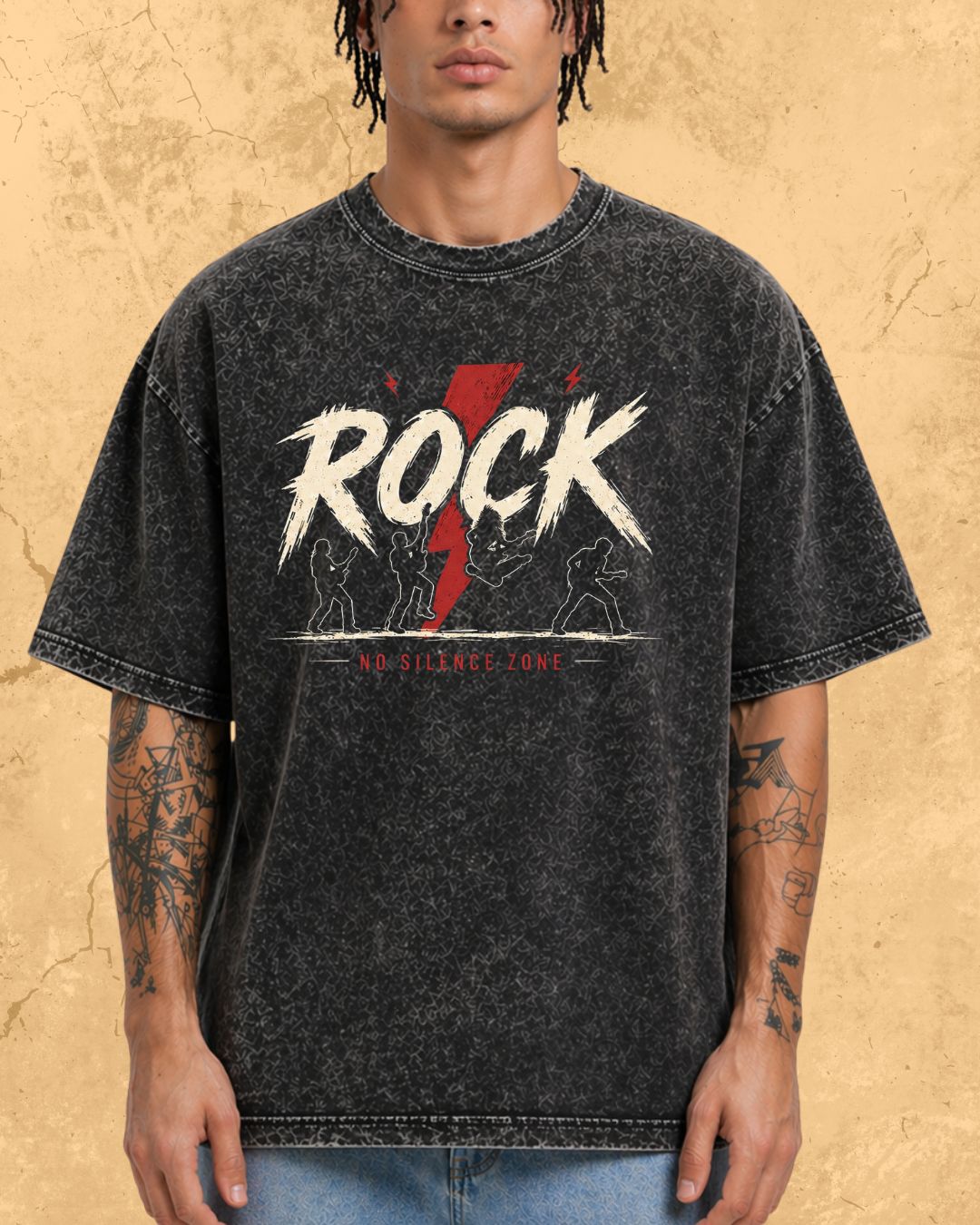Rock Music Cotton Tshirt