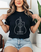 Guitar Music Cotton T-Shirt