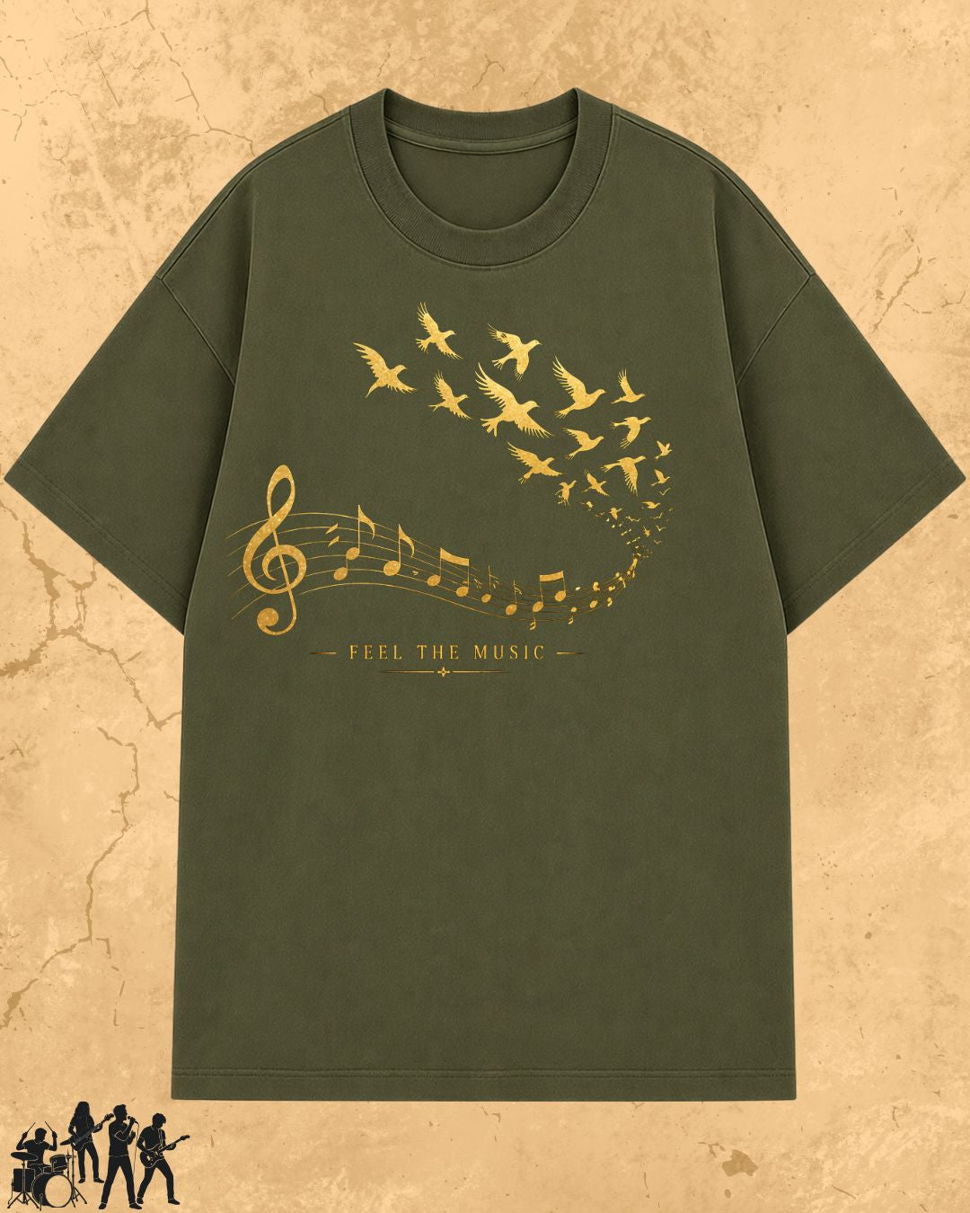 Music Freedom Cotton Tshirt