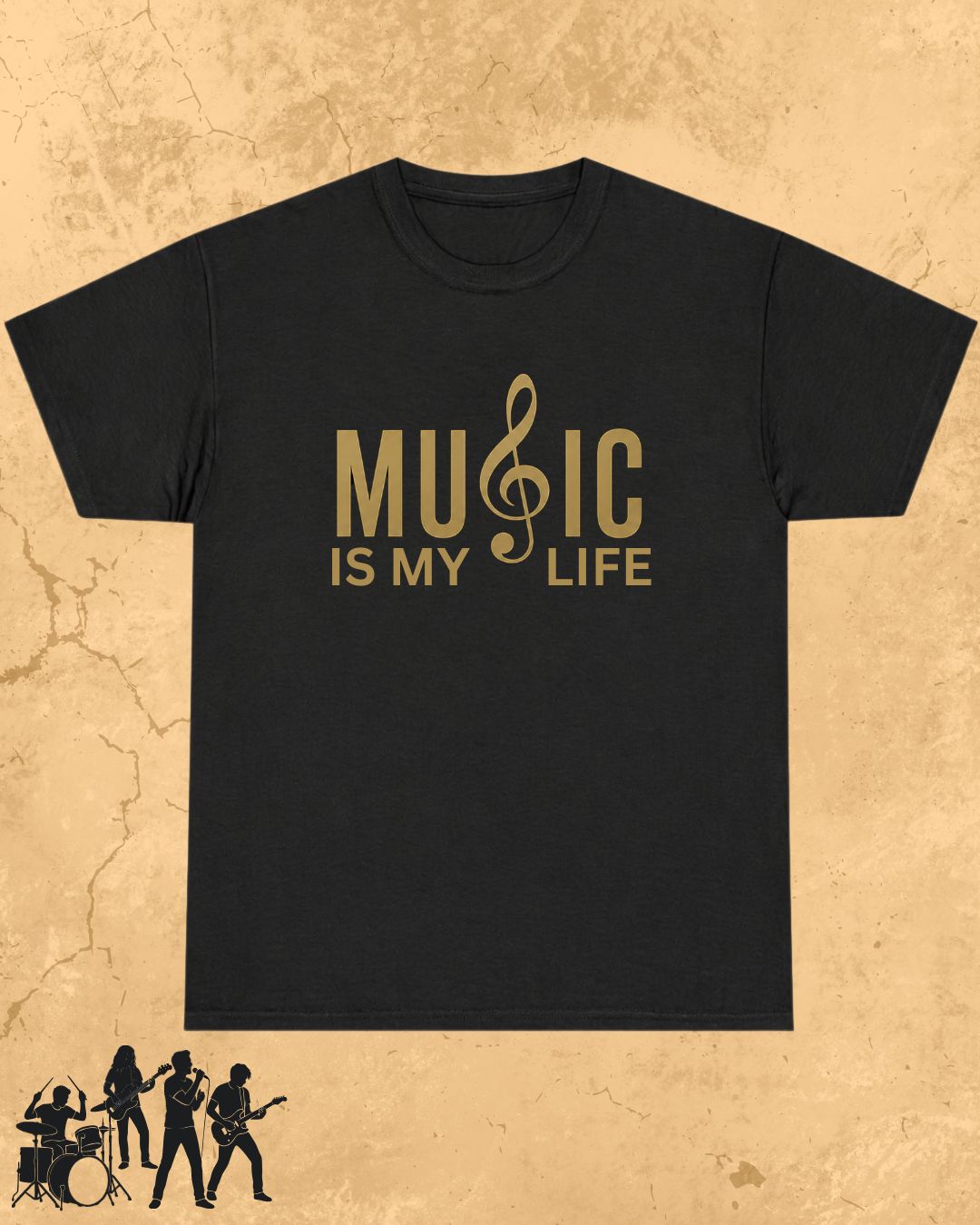 Music Cotton Tshirt
