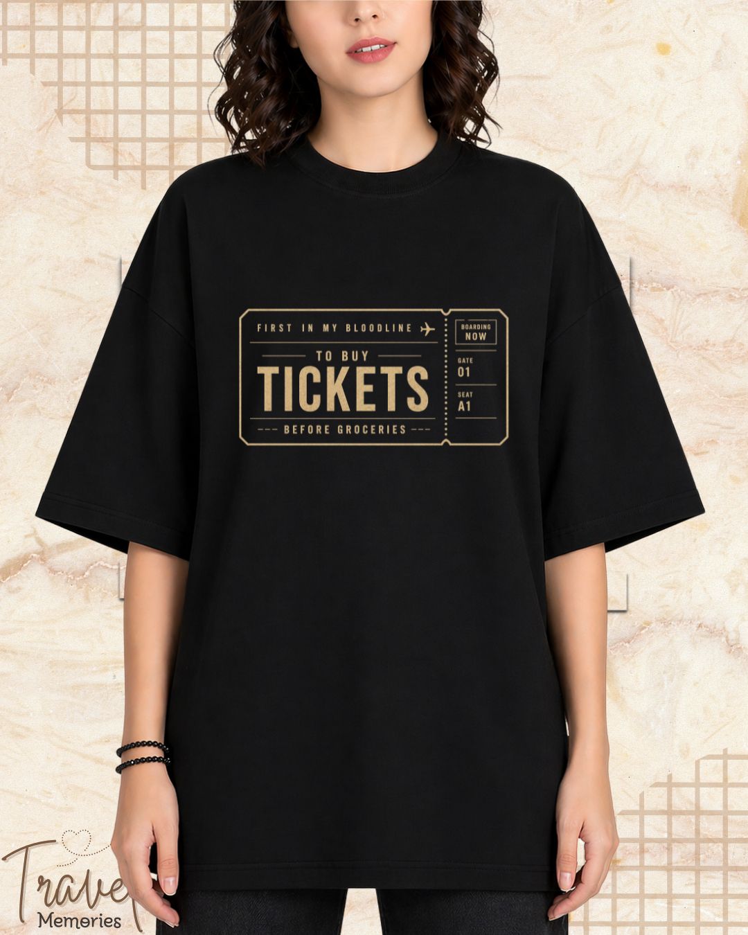 FIRST IN MY BLOODLINE Travel Cotton Tshirt